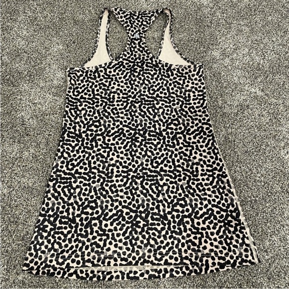 Lululemon Original Cool Racerback Ace Spot Grain Black - Size 8 - Picture 3 of 4